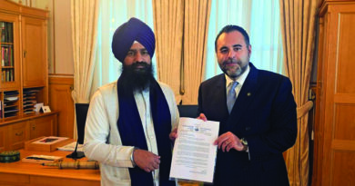 ਜਥੇਦਾਰ ਗੜਗੱਜ ਵੱਲੋ ਨਾਰਵੇ ਸੰਸਦ ਦੇ ਪ੍ਰਧਾਨ ਮਸੂਦ ਗ੍ਹਰਾਹਖਾਨੀ ਨੂੰ ਸ੍ਰੀ ਦਰਬਾਰ ਸਾਹਿਬ ਆਉਣ ਦਾ ਸੱਦਾ