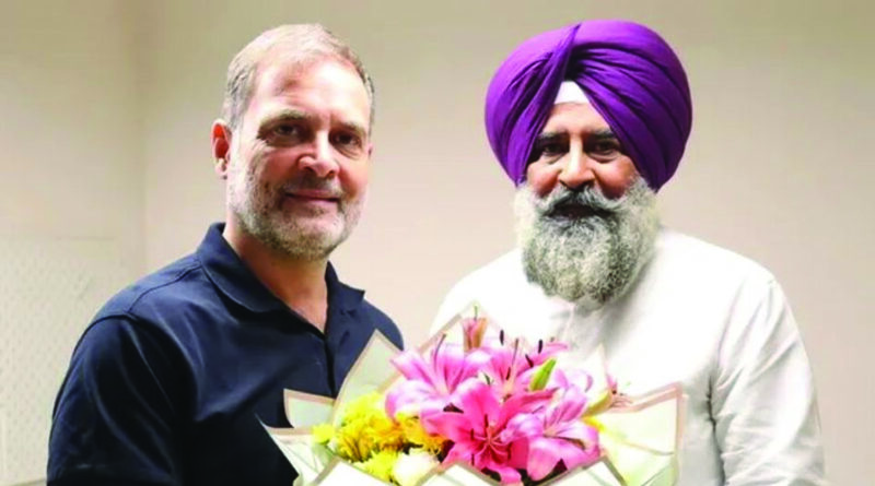 ਪਰਗਟ ਸਿੰਘ ਵੱਲੋਂ ਦਿੱਲੀ ਵਿੱਚ ਰਾਹੁਲ ਗਾਂਧੀ ਨਾਲ ਮੁਲਾਕਾਤ